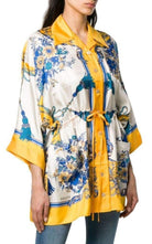 Gucci Printed Silk Kimono Shirt - Runway Catalog