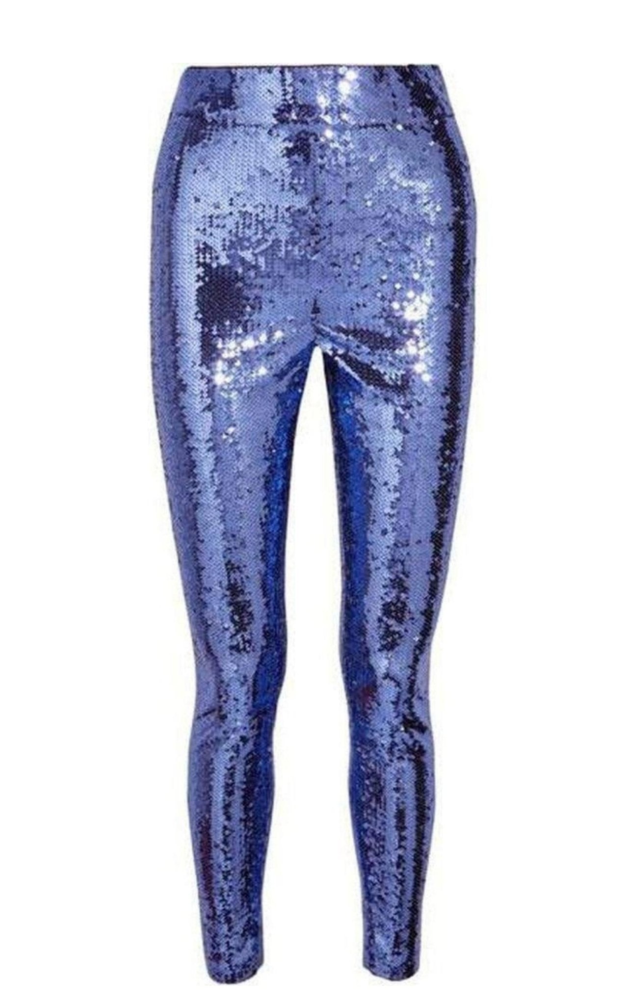 Gucci Purple Sequin Tulle Leggings