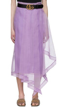 Gucci Purple Silk Organza Skirt - Runway Catalog