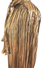 Gucci Pussy - bow Silk - blend Lamé Mini Dress - Runway Catalog