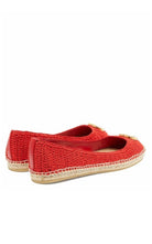 Gucci Red Lilibeth GG Faux Pearl - embellished Espadrilles - Runway Catalog