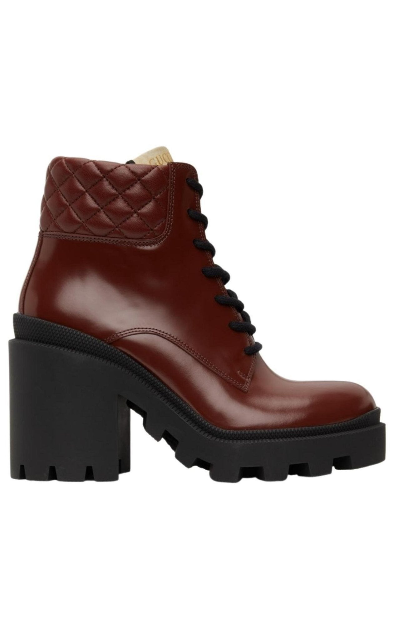 Gucci Red Trip Ankle Boots