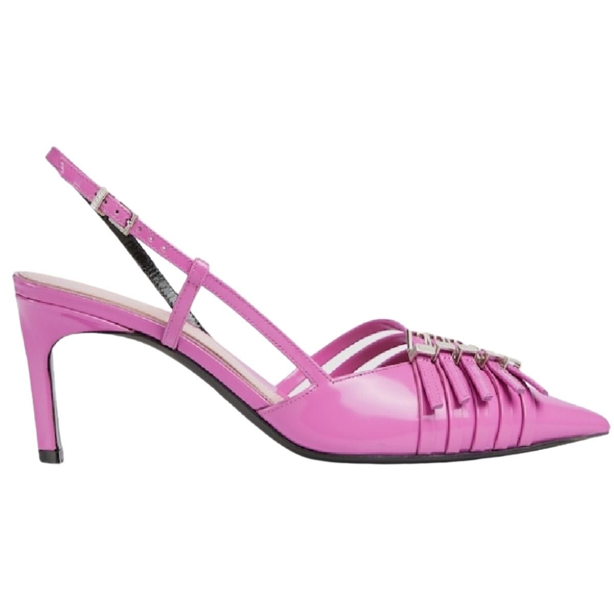 Gucci Regent Buckle Slingback Pumps 65 - Runway Catalog