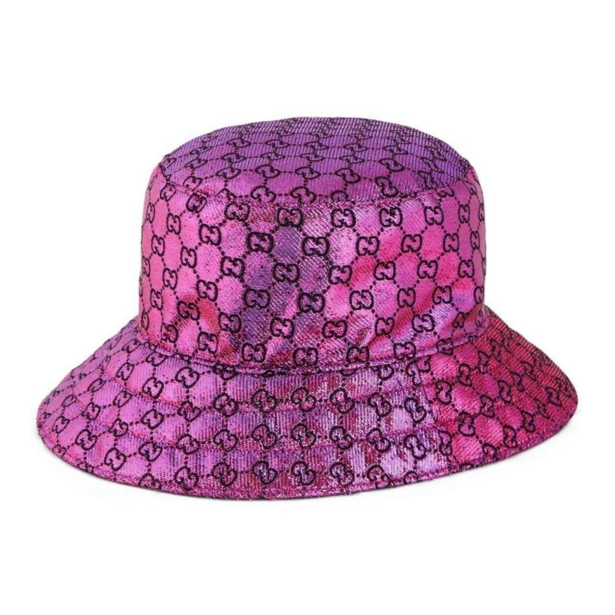 Gucci Reversible GG Lamé Bucket Hat - Runway Catalog