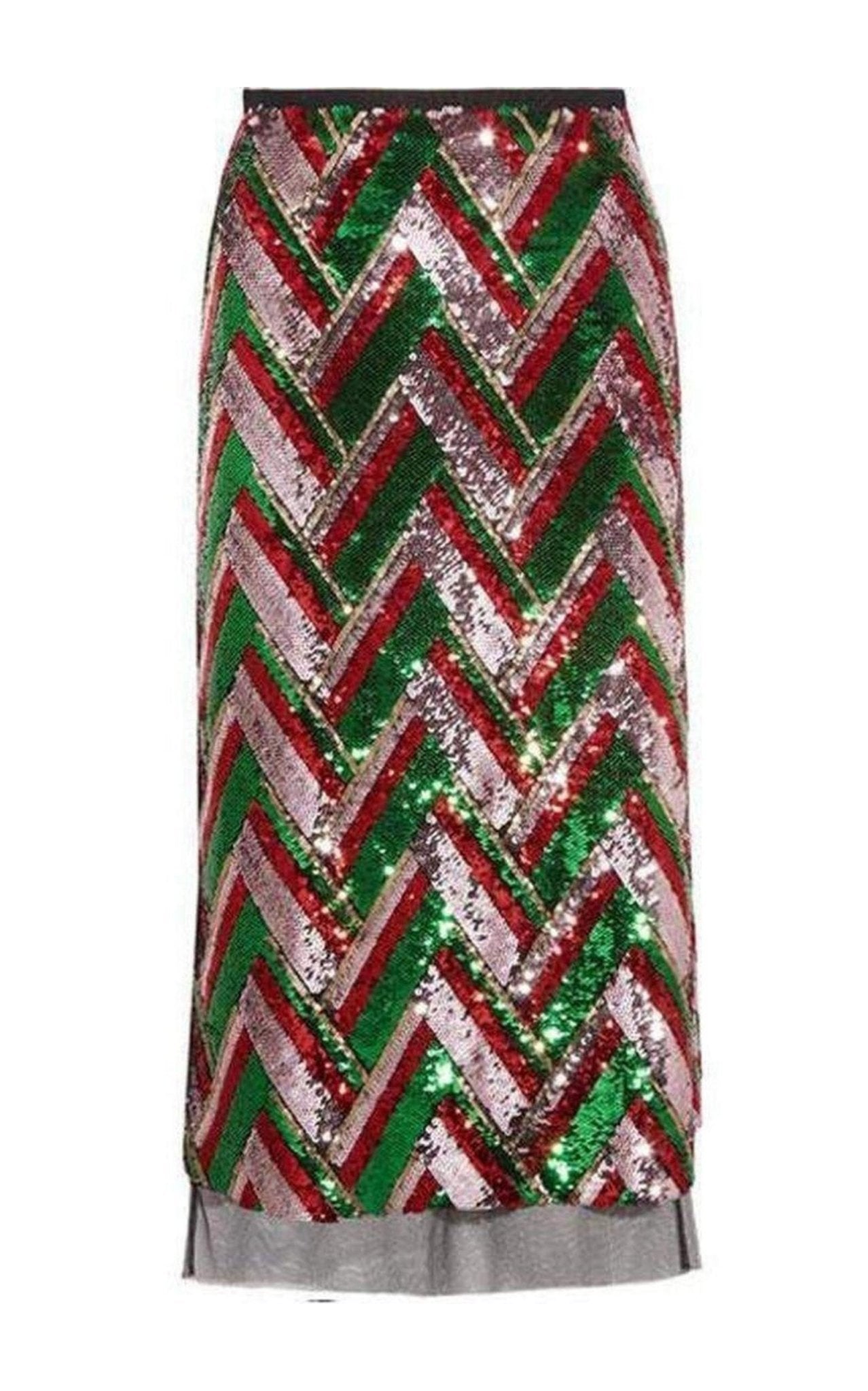 Gucci Sequinned Tulle Midi Skirt - Runway Catalog