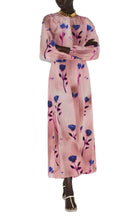 Gucci Silk Crepe De Chine Floral Print Dress - Runway Catalog