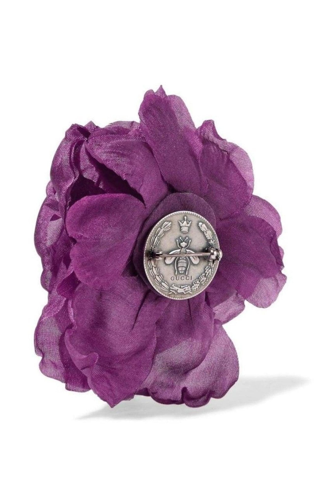 Gucci Silk Flower Brooch - Runway Catalog