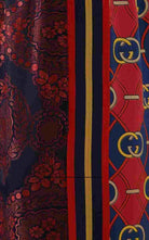 Gucci Silk Spice Blue Twill Trouser Jogger Pants - Runway Catalog