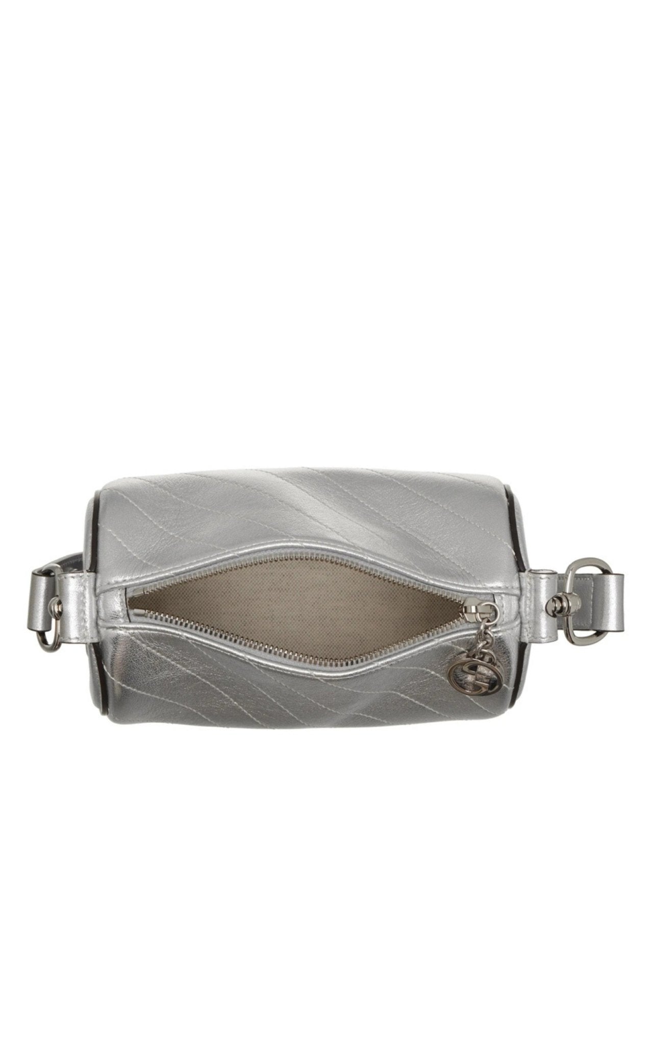 Gucci Blondie Mini Silver Shoulder Bag