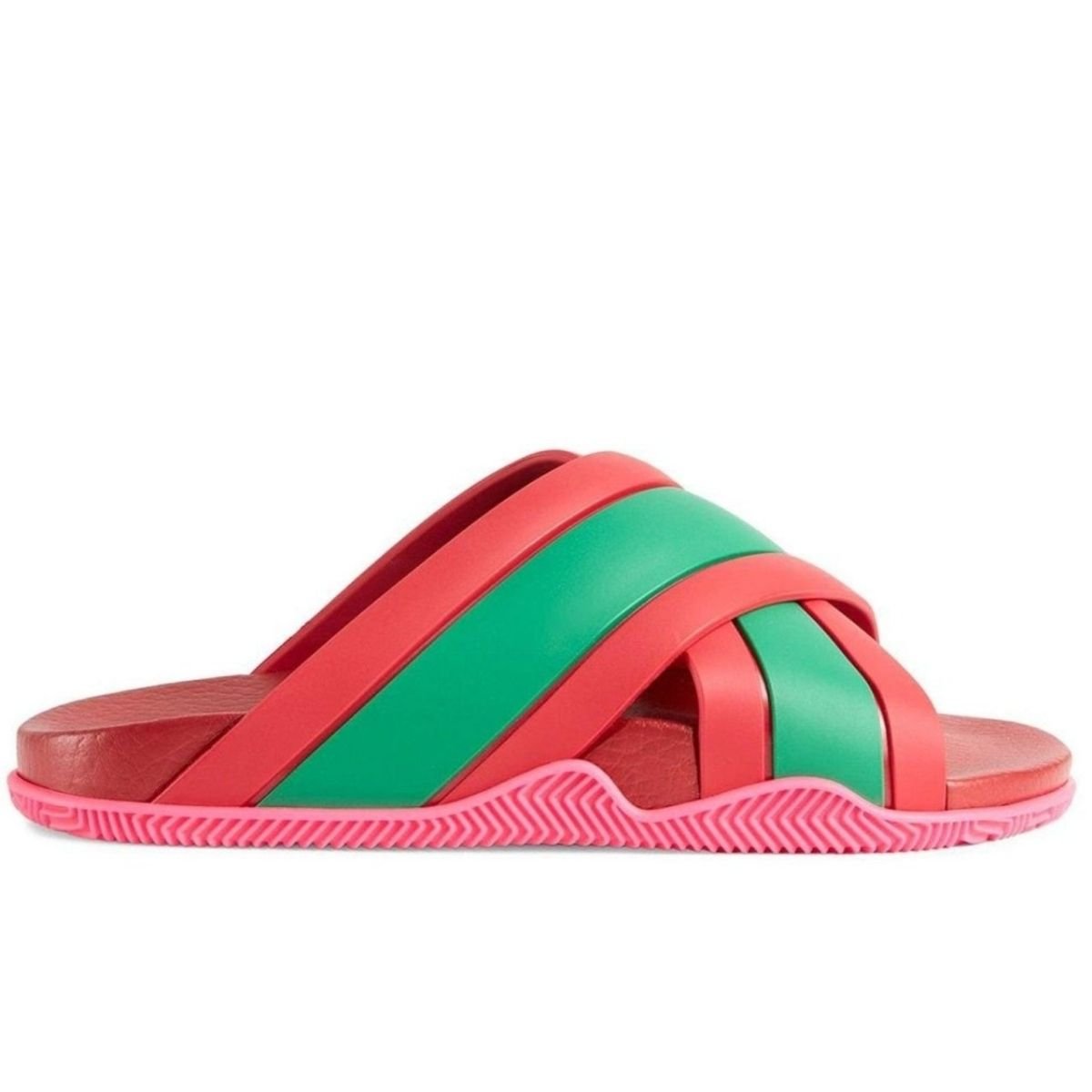 Gucci Slides with Web Details - Runway Catalog