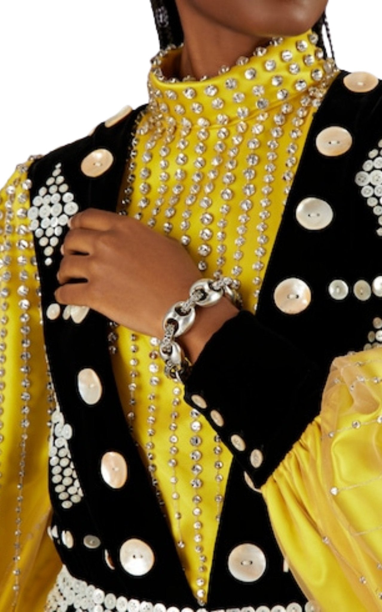 Gucci Sterling Silver Interlocking G Marina Chain Bracelet - Runway Catalog