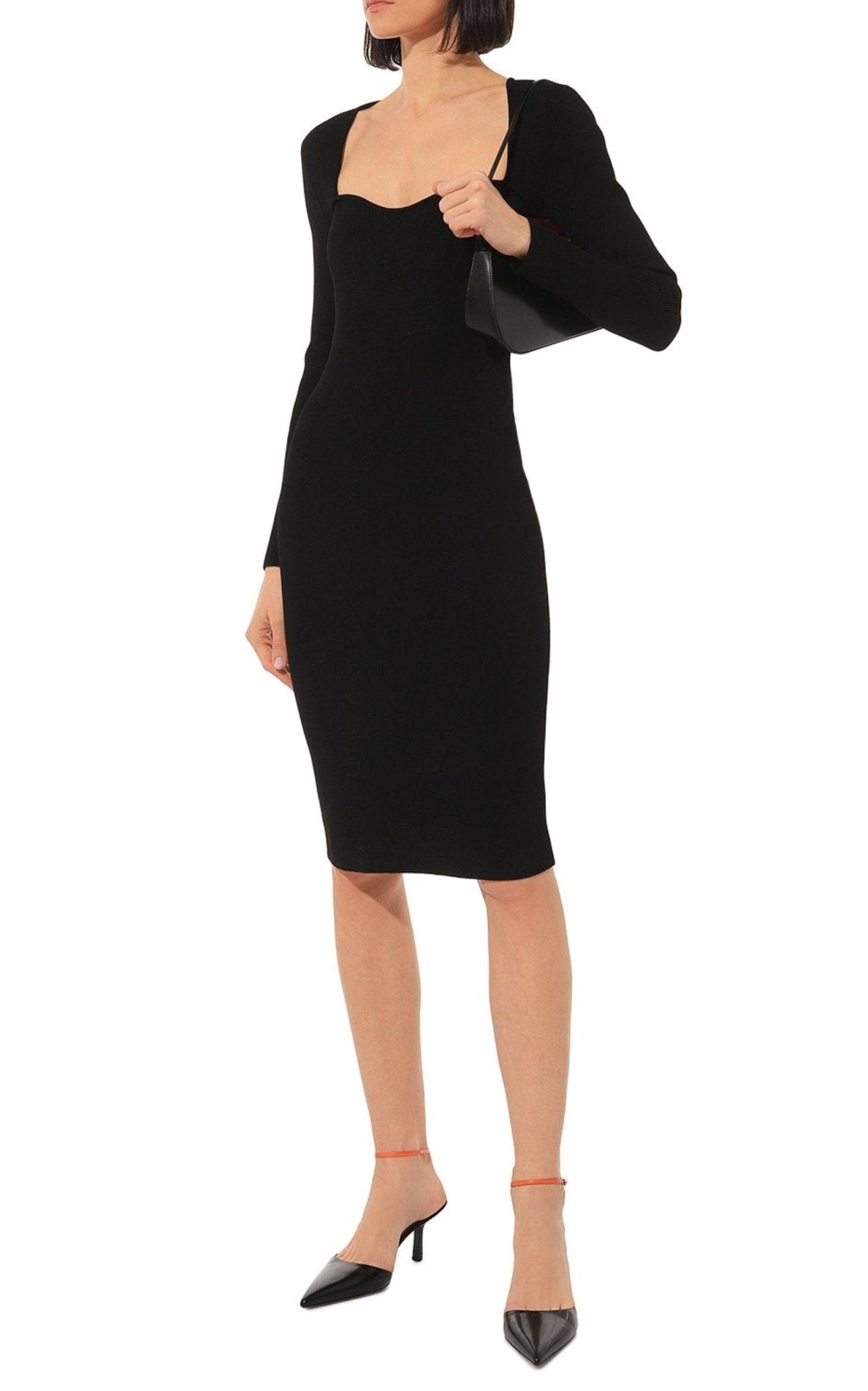 Gucci Stretch Viscose Bodycon Dress