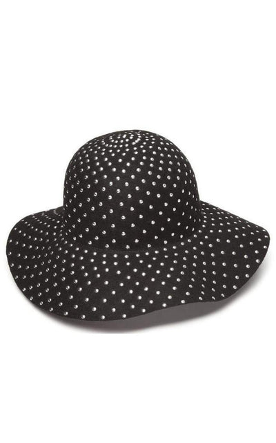 Gucci Studded Wool - felt Wide Brim Hat - Runway Catalog