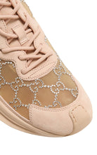 Gucci Tela GG Crystal Mesh Runner Sneakers - Runway Catalog