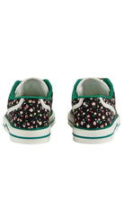 Zapatillas bajas con estampado floral Gucci Tennis 1977 - Catálogo de pasarela