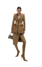 Gucci The Hacker Project Maxi GG Hourglass jacket - Runway Catalog