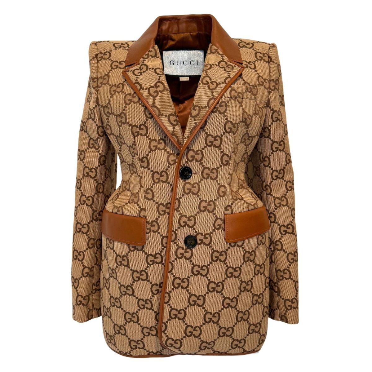 Gucci The Hacker Project Maxi GG Hourglass jacket – Runway Catalog
