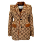 Gucci The Hacker Project Maxi GG Hourglass jacket - Runway Catalog