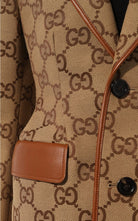 Gucci The Hacker Project Maxi GG Hourglass jacket - Runway Catalog