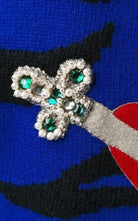 Jersey de punto con estampado de tigre de Gucci - Catálogo de pasarela