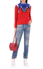 Jersey de punto con estampado de tigre de Gucci - Catálogo de pasarela