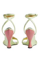 Gucci Two - Toned Dora Wedge Sandals - Runway Catalog