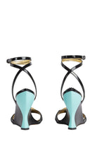 Sandales compensées ornées bicolores Gucci - Catalogue défilé