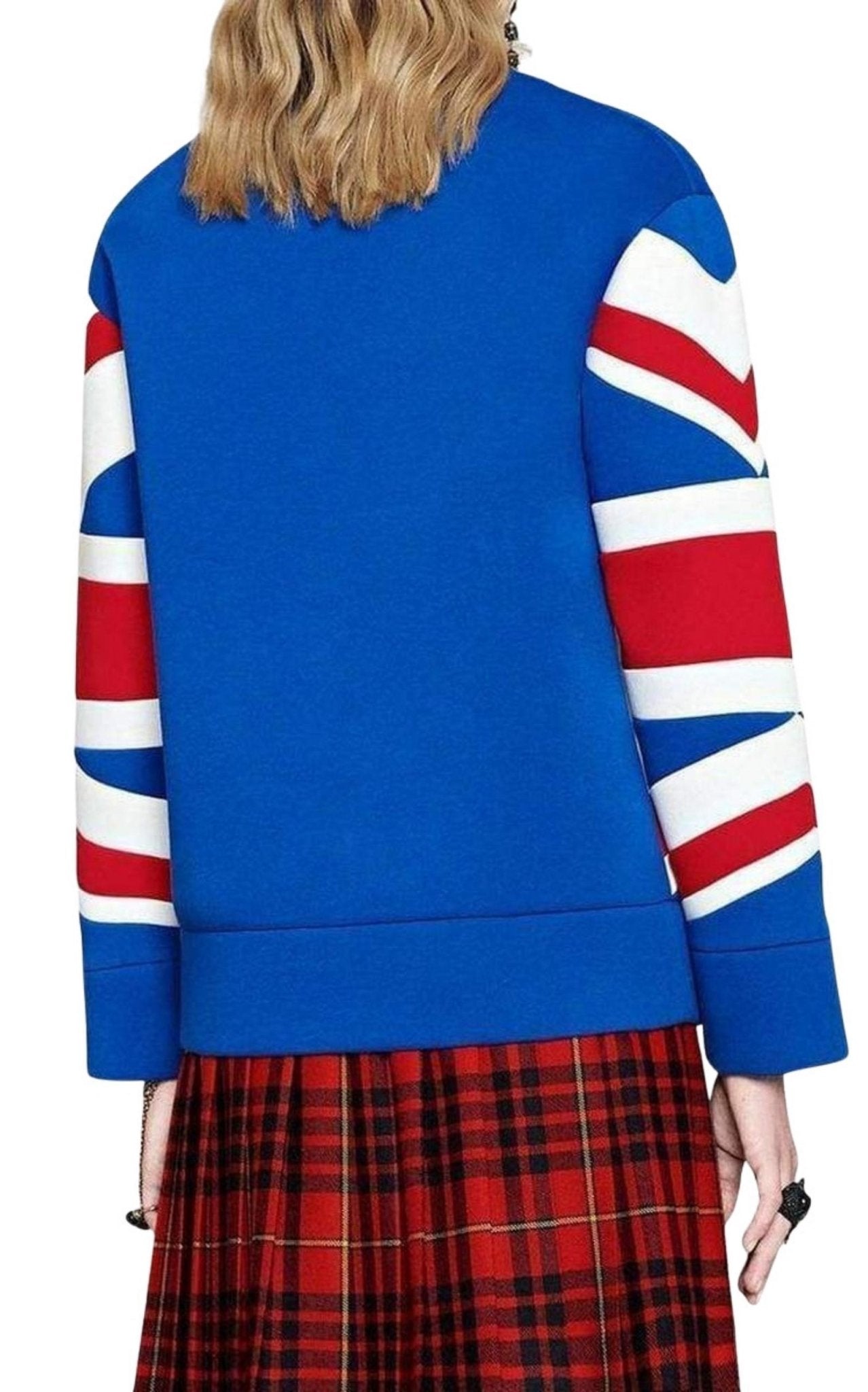 GUCCI グッチ ユニオンジャック スウェット Gucci Union Jack Jersey Sweatshirt – Runway Catalog