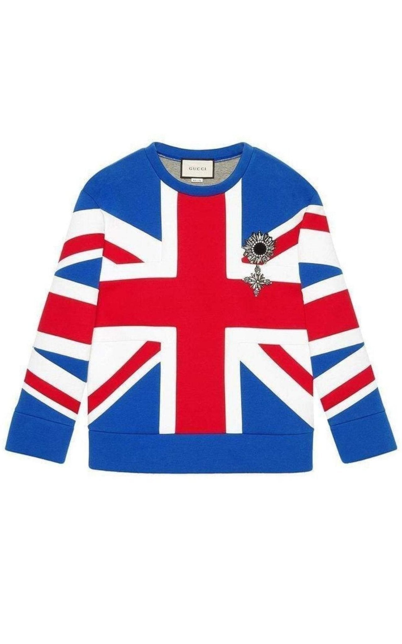 Gucci Union Jack Jersey Sweatshirt – Runway Catalog