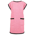 فستان قصير وردي من مزيج الصوف من Gucci - كتالوج عروض الأزياء