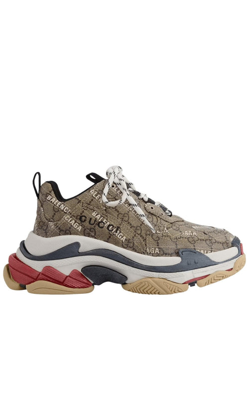 Gucci x Balenciaga The Hacker Project Triple S Sneakers  display picture 2