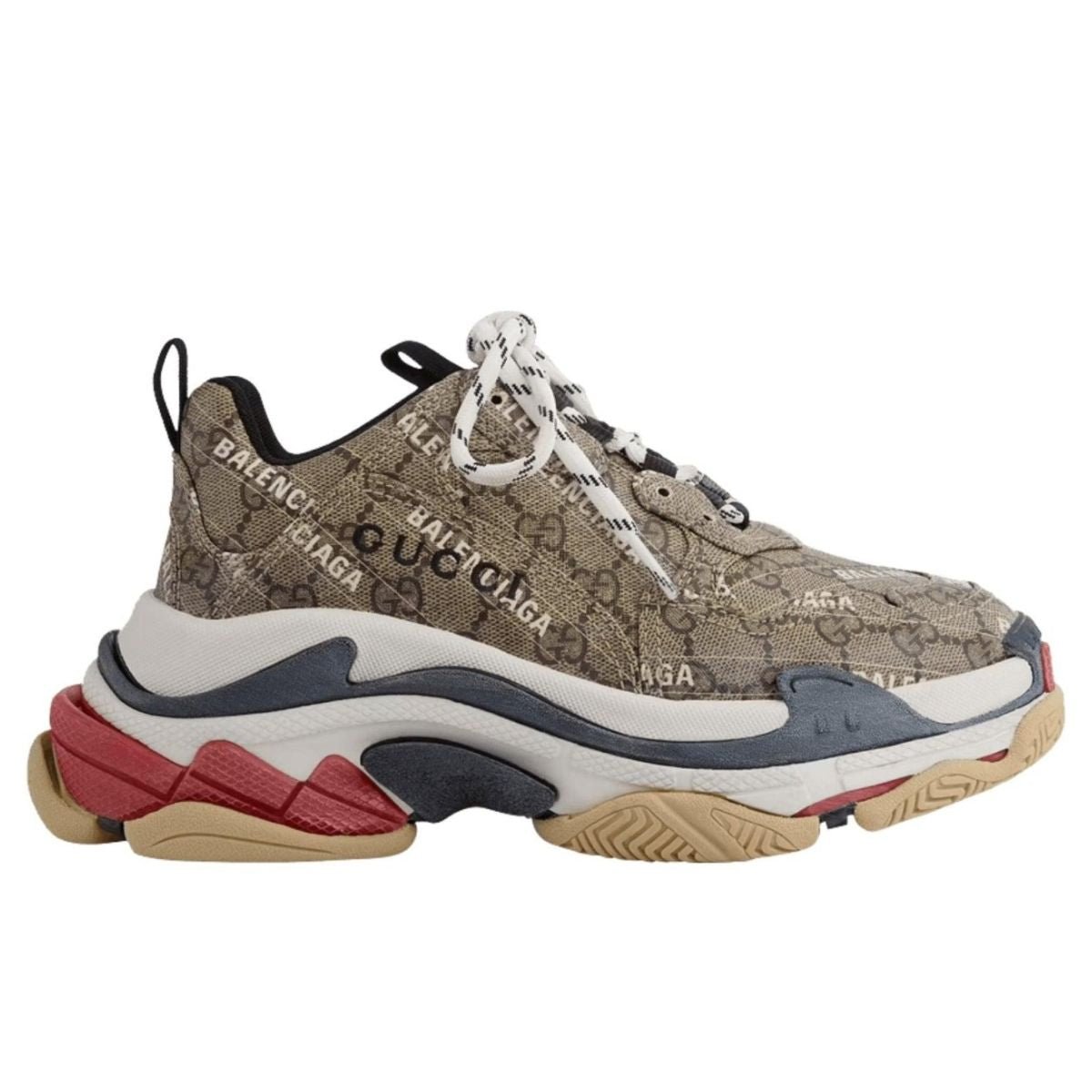 Gucci x Balenciaga The Hacker Project Triple S Sneakers