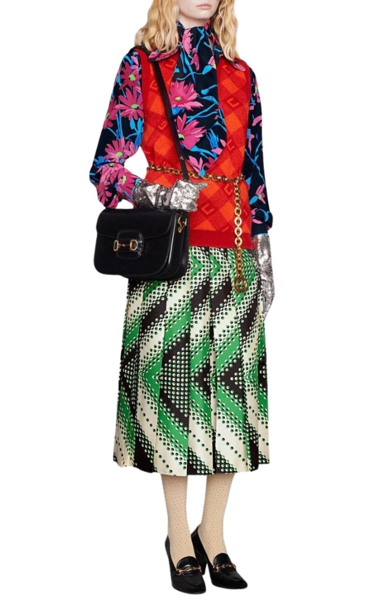 Gucci x Ken Scott Floral Print Silk Shirt