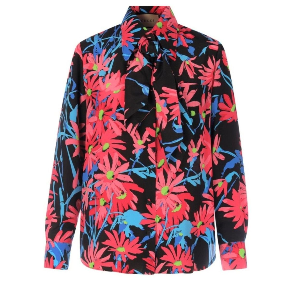 Gucci x Ken Scott Floral Print Silk Shirt – Runway Catalog
