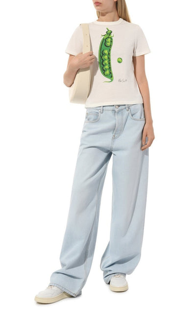 Gucci x Ken Scott Pea Print T-shirt - Runway Catalog