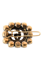 Gucci Yellow Crystal - Embellished Interlocking G Hair Clip - Runway Catalog