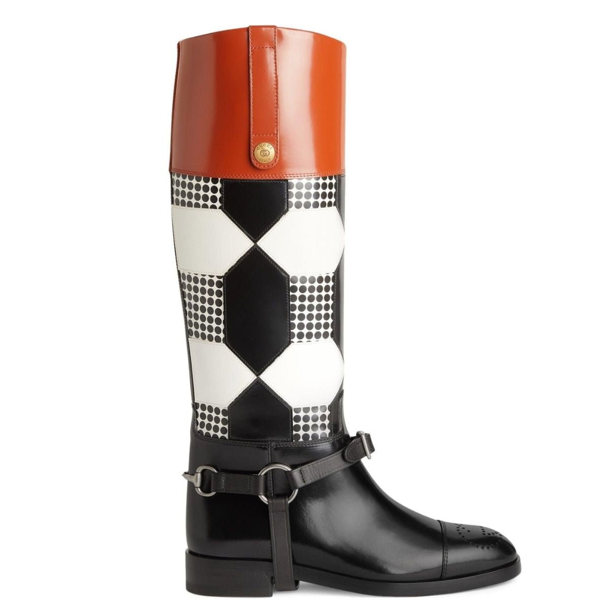 Gucci Zelda Horsebit Harness Boot - Runway Catalog