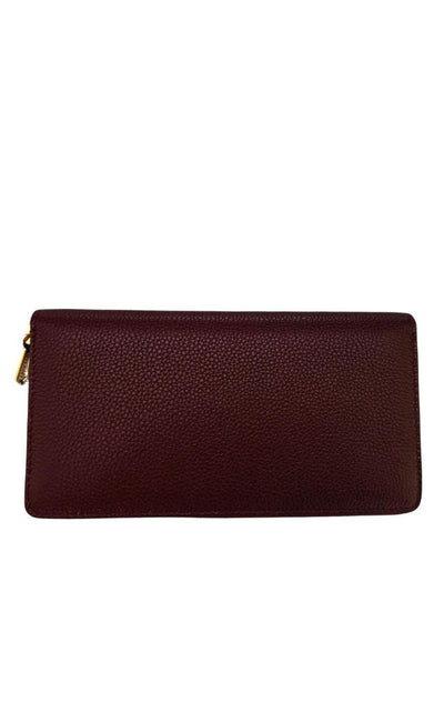 Gucci Zumi Burgundy Zip Around Wallet - Runway Catalog
