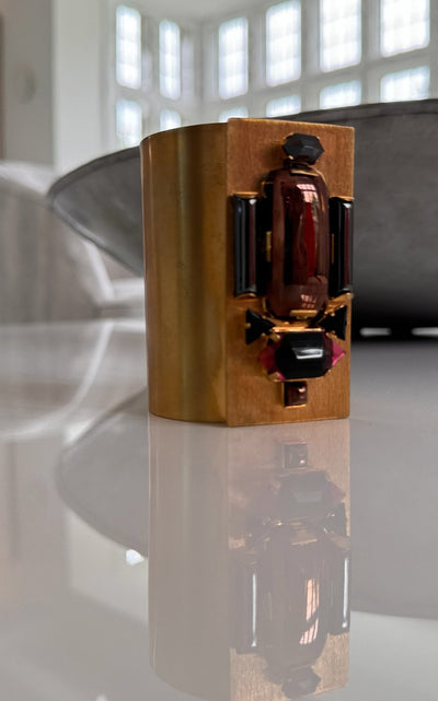 Helene Zubeldia Gold Maxi Beetle Cuff Bracelet - Runway Catalog