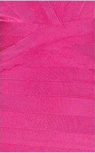 Herve Leger Nikayla Scalloped Edge Caprice Pink Dress - Runway Catalog
