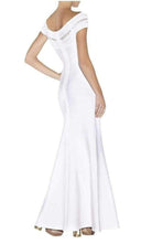Herve Leger Sophia Braided Ottoman Crochet Gown - Runway Catalog