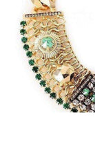 Iosselliani Exotic Chain Crystal Chocker - Runway Catalog