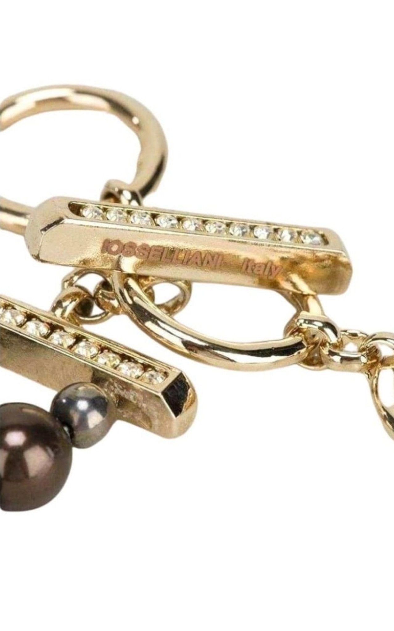 Iosselliani Rolex Chain Cheetah Head Crystal Chocker - Runway Catalog