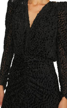 Isabel Marant Maray Metallic Printed Silk Midi Dress - Runway Catalog