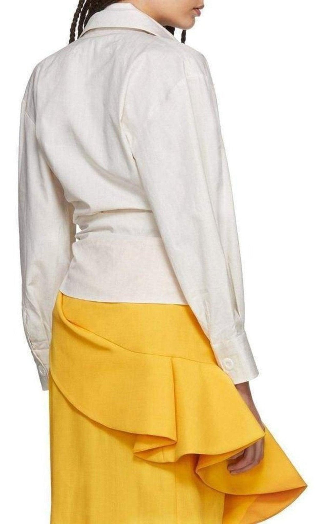 Jacquemus La Chemise Belem Blouse Top - Runway Catalog