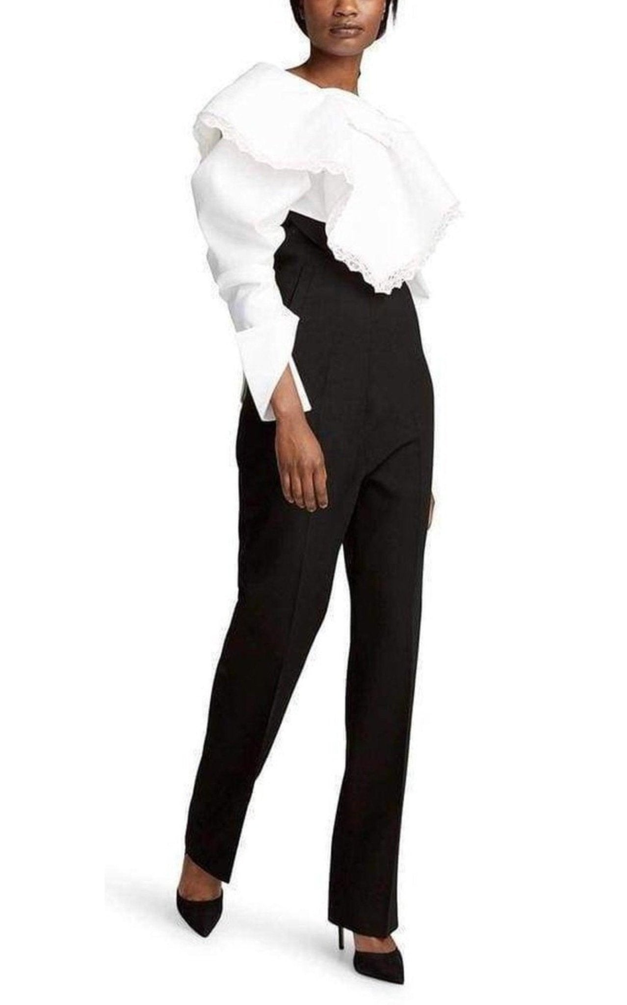 Jacquemus Le Pantalon Straight High Rise Wool Trousers Pants - Runway Catalog