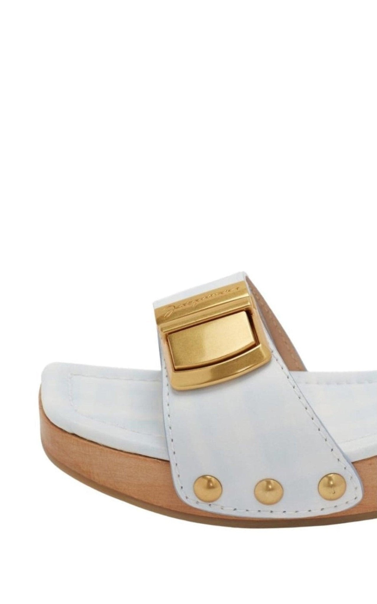 Jacquemus Les Tatanes Leather Slides Sandals - Runway Catalog