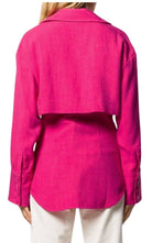 Jacquemus Pink Layered Jacket La Chemise Monceau - Runway Catalog
