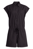 Jean Paul Gaultier Black Cotton Blend Romper - Runway Catalog