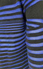 Jean Paul Gaultier Cyber Baba Optical Stripe Sailor Sweater - Runway Catalog
